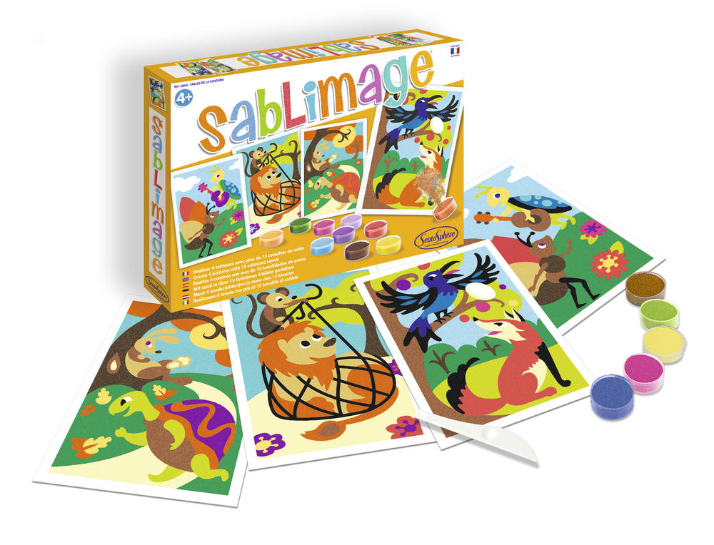 Sablimage Fables de la Fontaine - Sentosphère