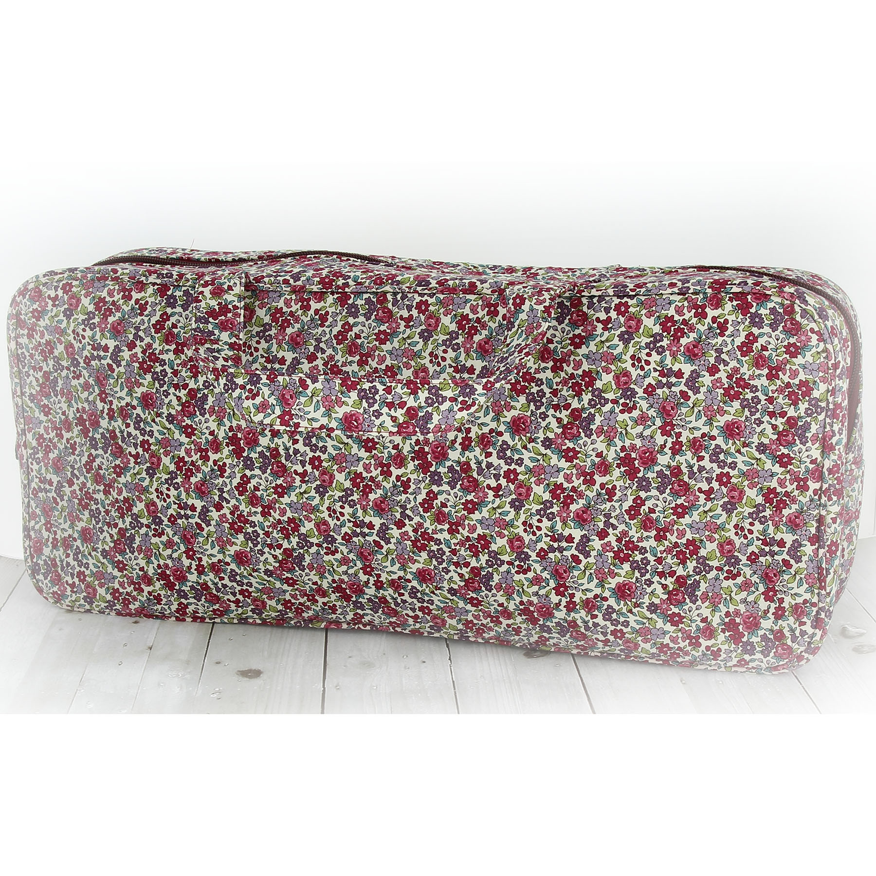 Sac compagnon Frou-Frou - fleuri - bordeaux