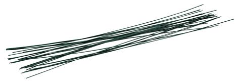 Sachet 25 fils à tige fleur vert ( 30 cm)