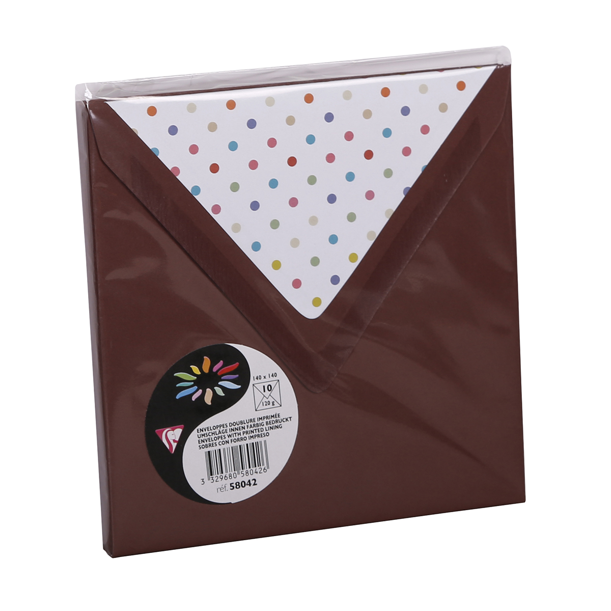 ENV 140X140 POIS CACAO X10