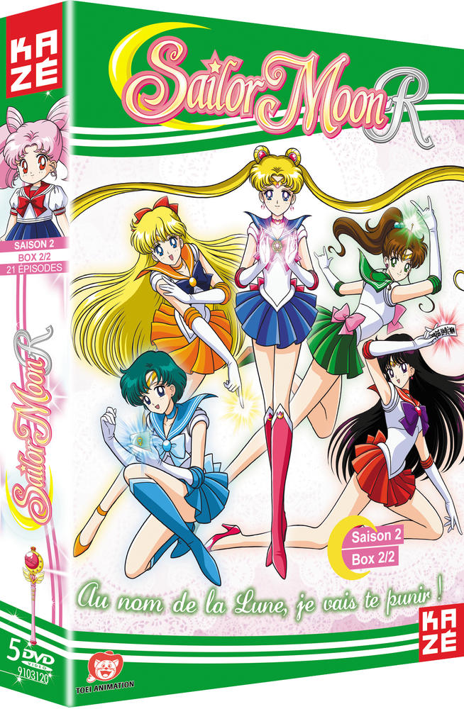 SAILOR MOON R - SAISON 2 COFFRET 2/2 - 5 DVD