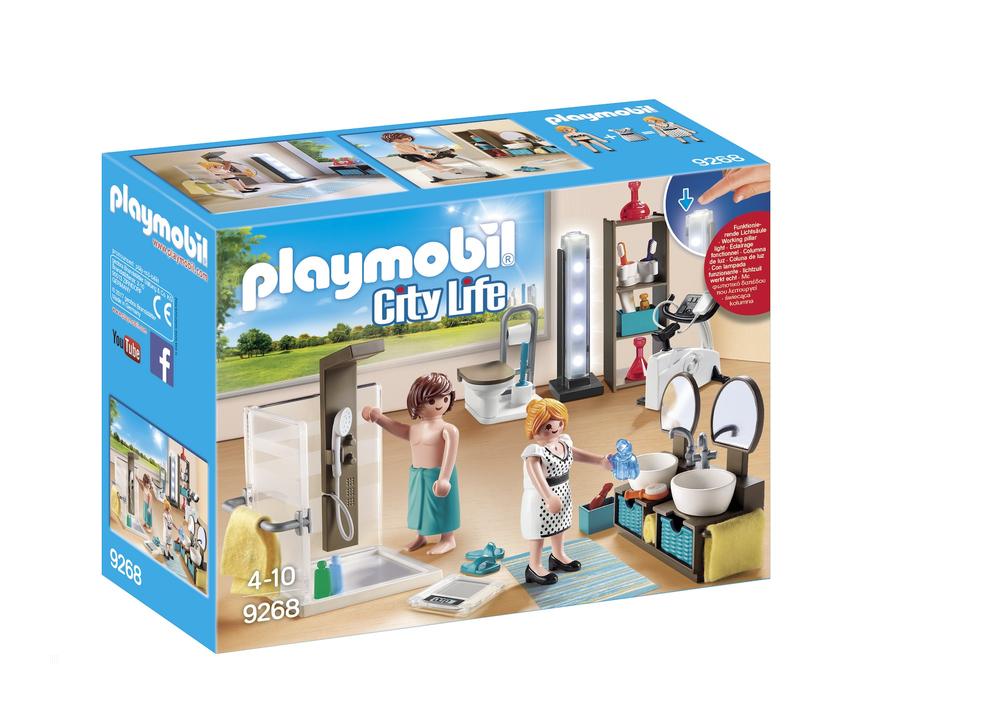 Salle de bain avec douche - Playmobil® - City Life - 9268