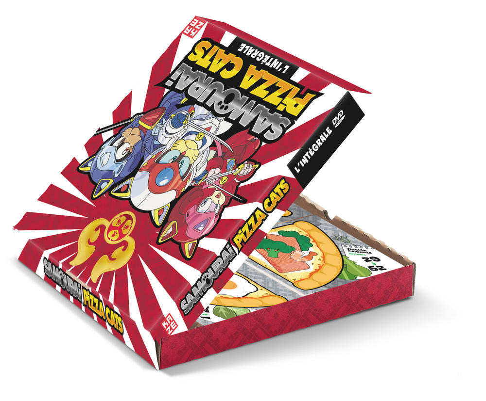 SAMOURAI PIZZA CATS INTEGRALE COLLECTOR 16 DVD