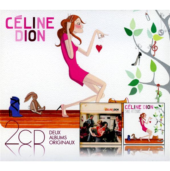 Coffret 2 CD - Céline Dion - Sans Attendre / 1 Fille & 4 Types
