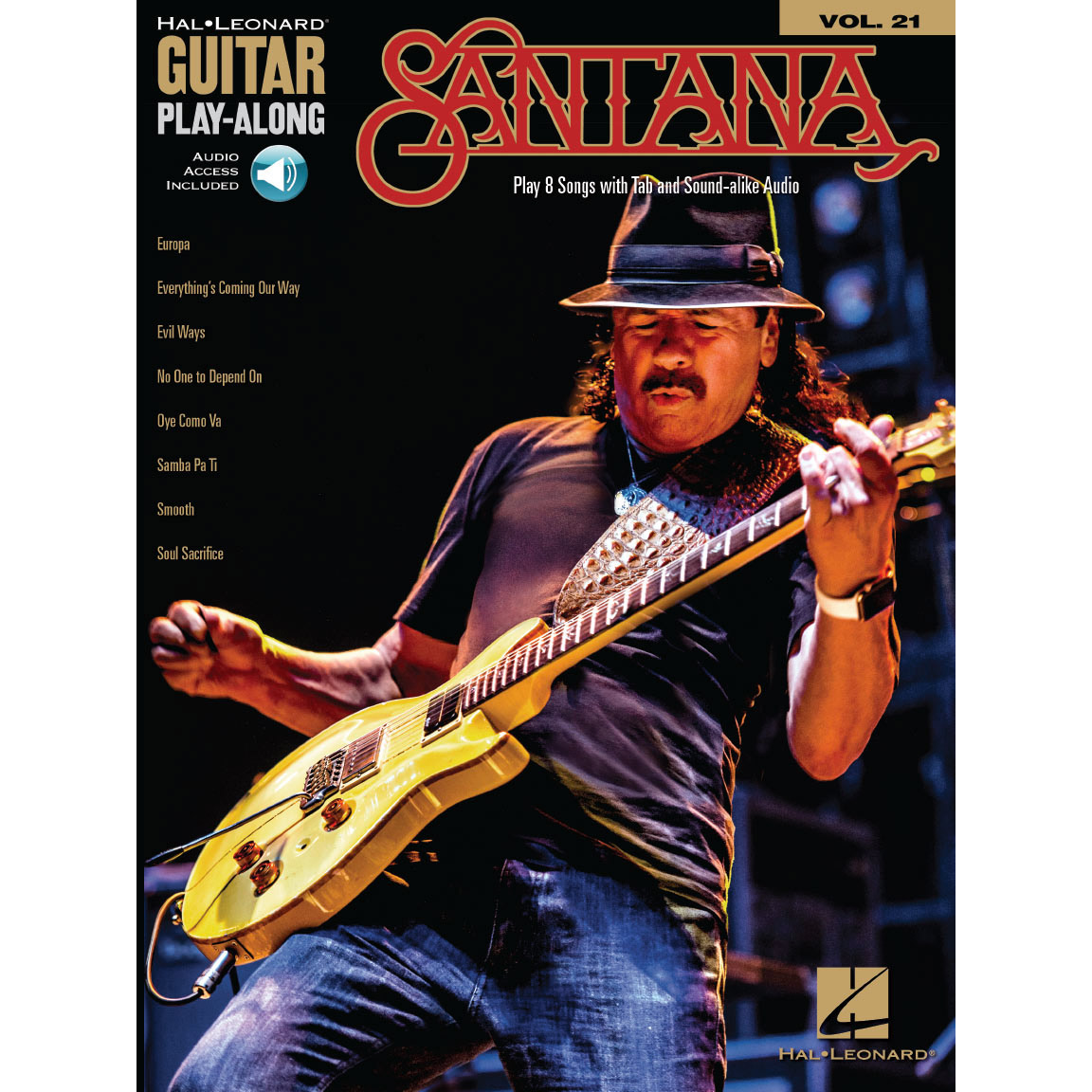 Partitions de guitare - Guitar play-along vol. 21 - Santana