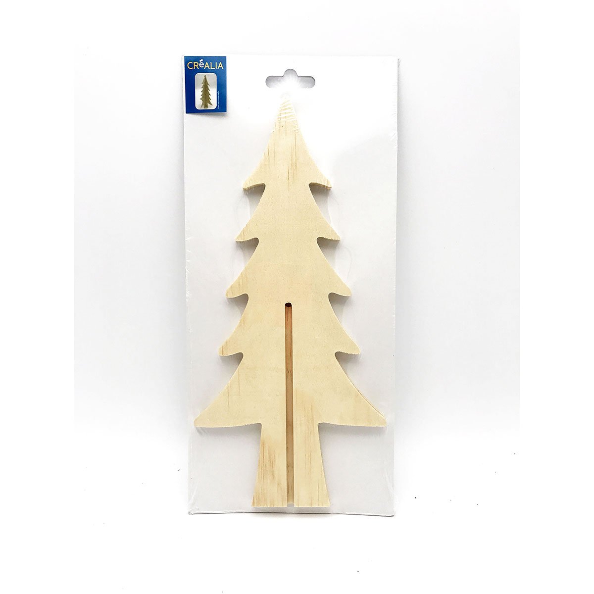 Sapin en bois à assembler 20 cm - Créalia