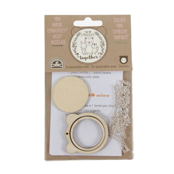 Sautoir mini tambour - ourson