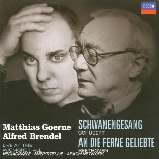 SCHUBERT : LE CHANT DU CYGNE - BEETHOVEN : AN DIE FERNE GELIEBTE