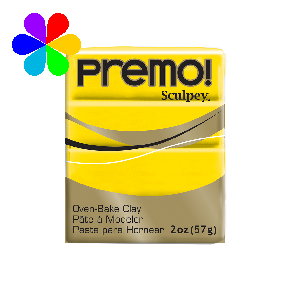Pâte Premo Sculpey - jaune cadmium