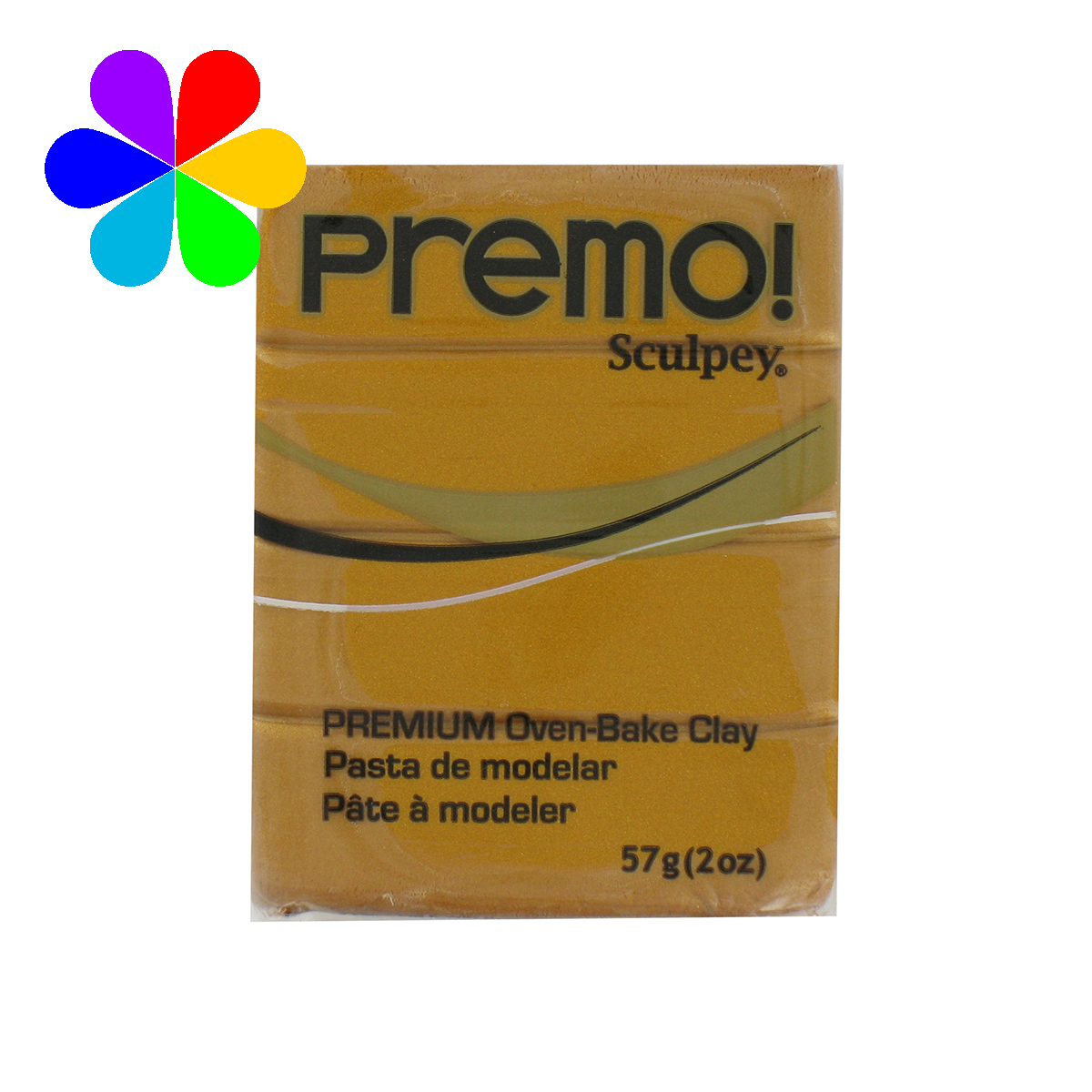Pâte Premo Sculpey Accents - or