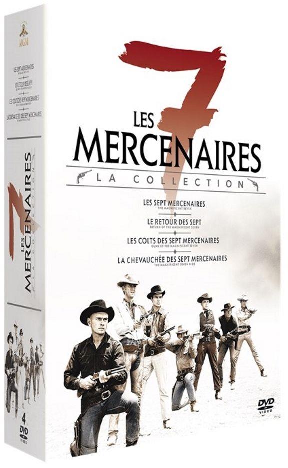 Coffret «Collection des Sept mercenaires» - 4 films - DVD 