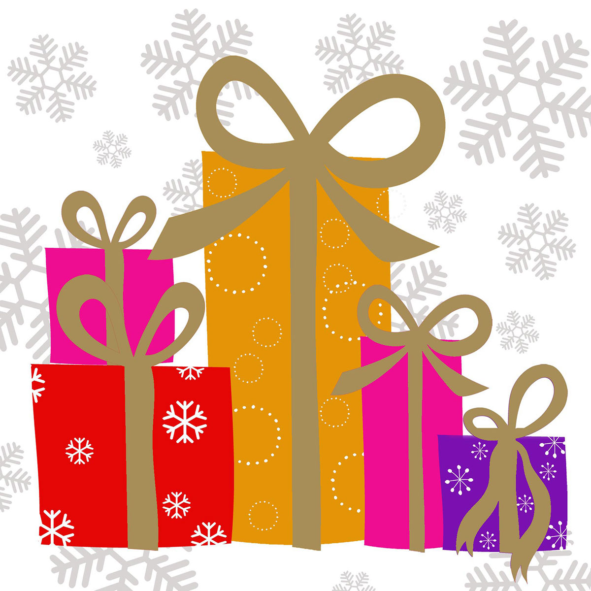 20 serviettes - Elegant gifts - 33 x 33 cm