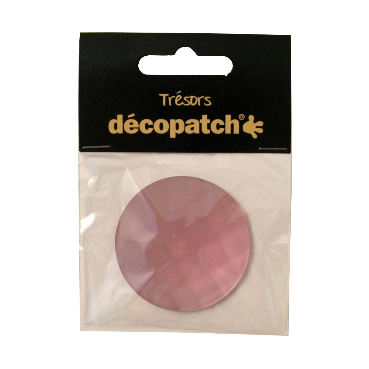 Set 1 cabochon 4.5cm - rose
