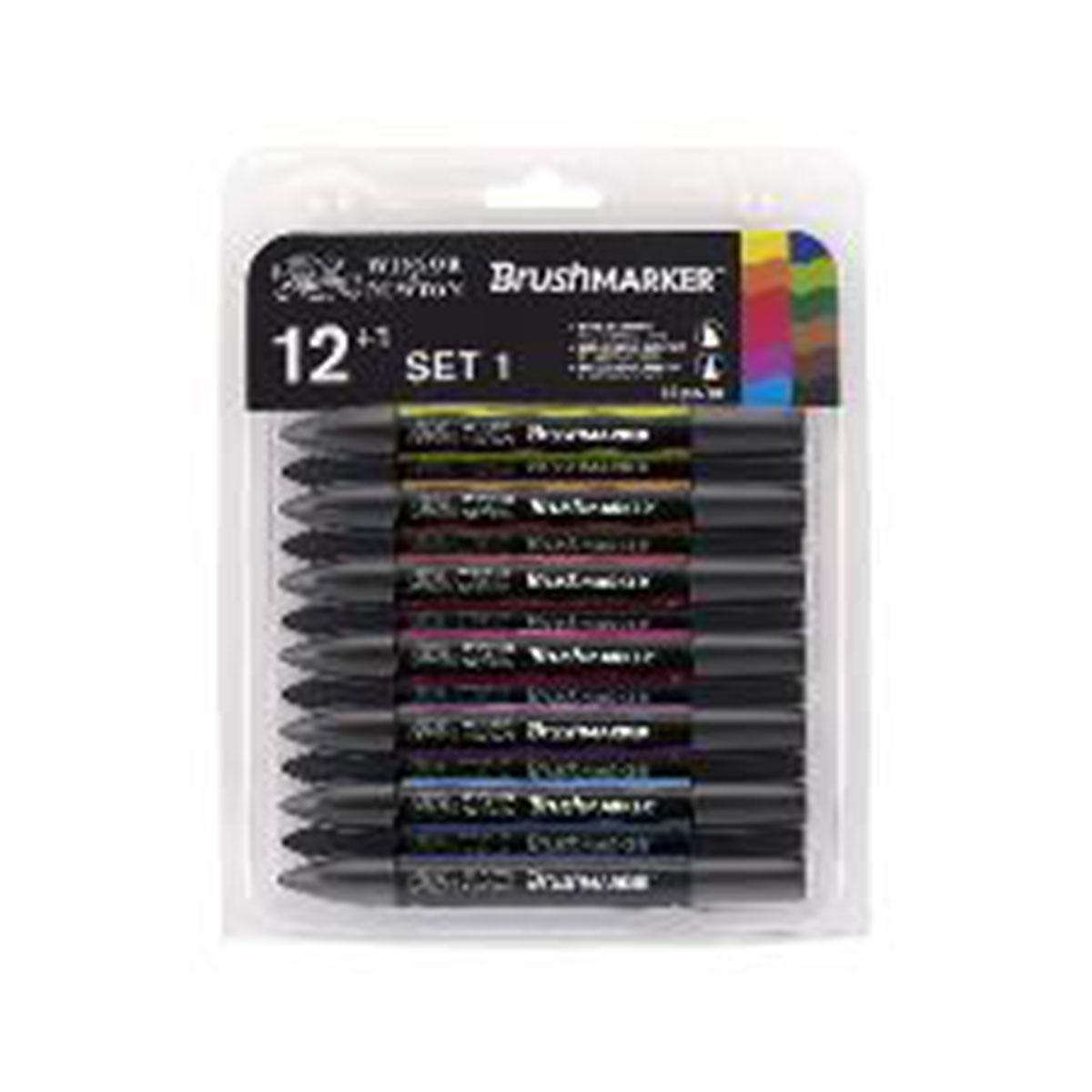 Set 12 BrushMarker - Tons vibrants