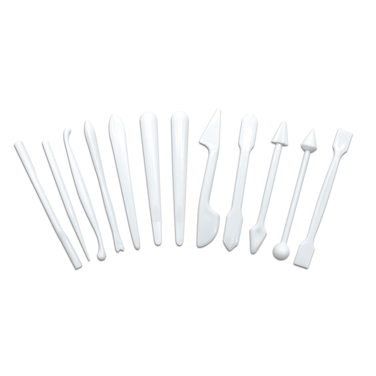 Set 12 ébauchoirs en plastique