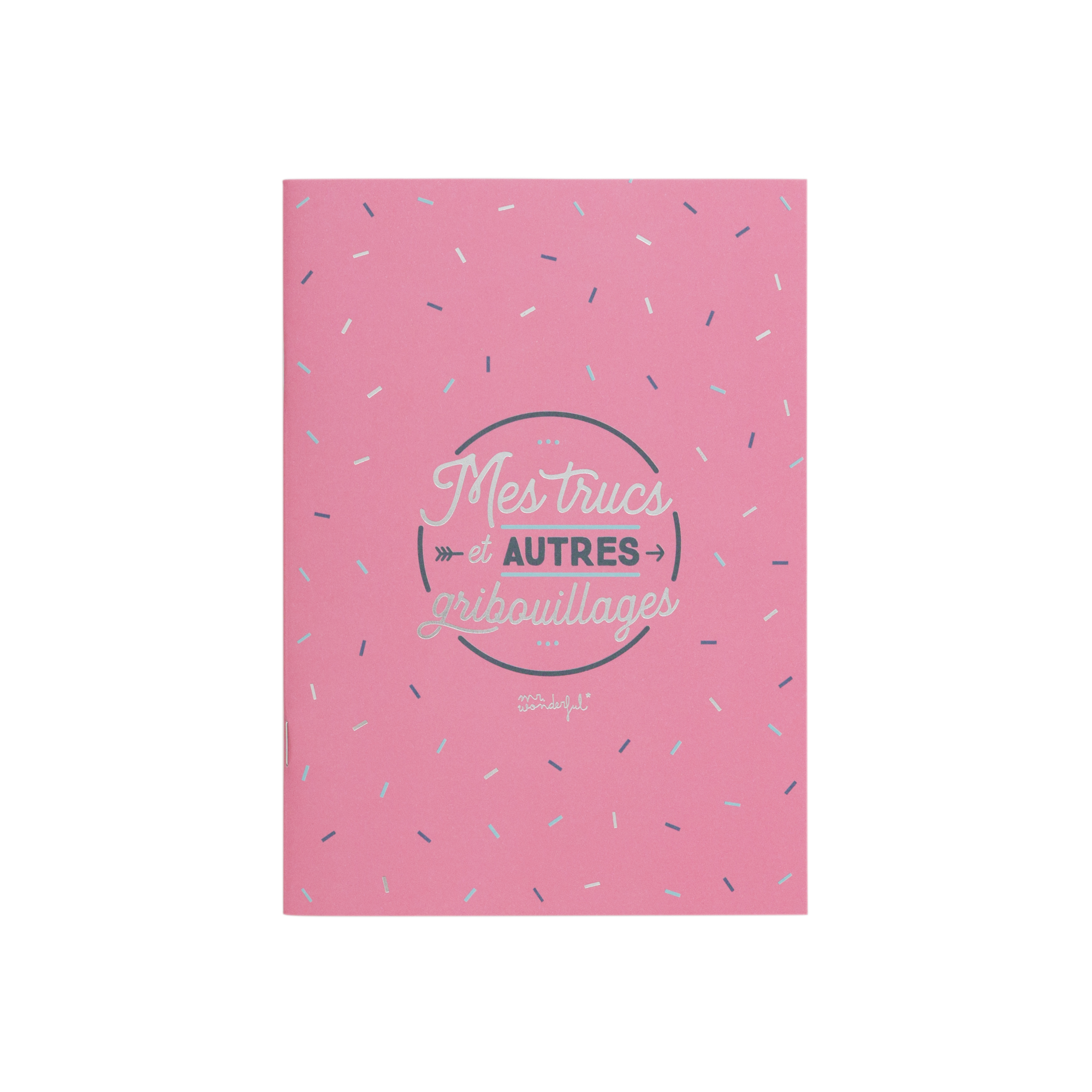 Lot de 2 cahiers A5 avec encre argentée