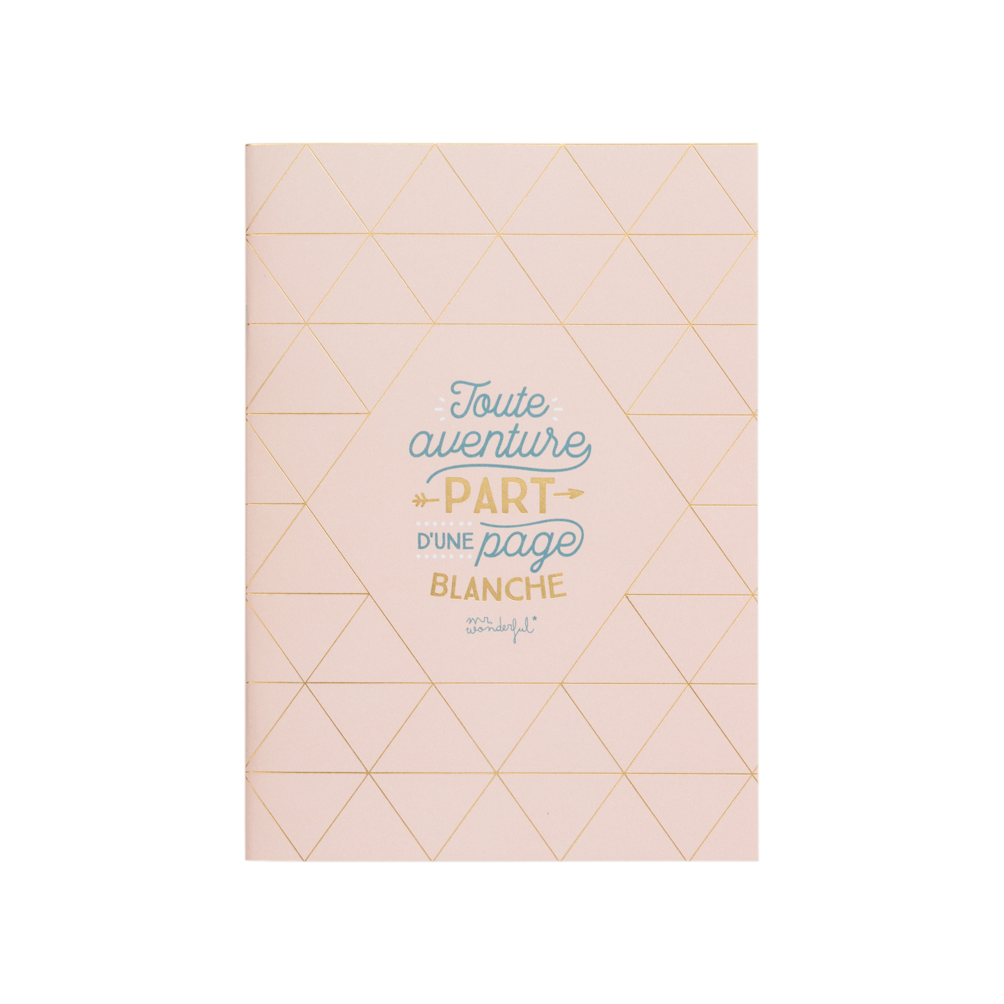 Lot de 2 cahiers A5 avec encre dorée et cuivrée