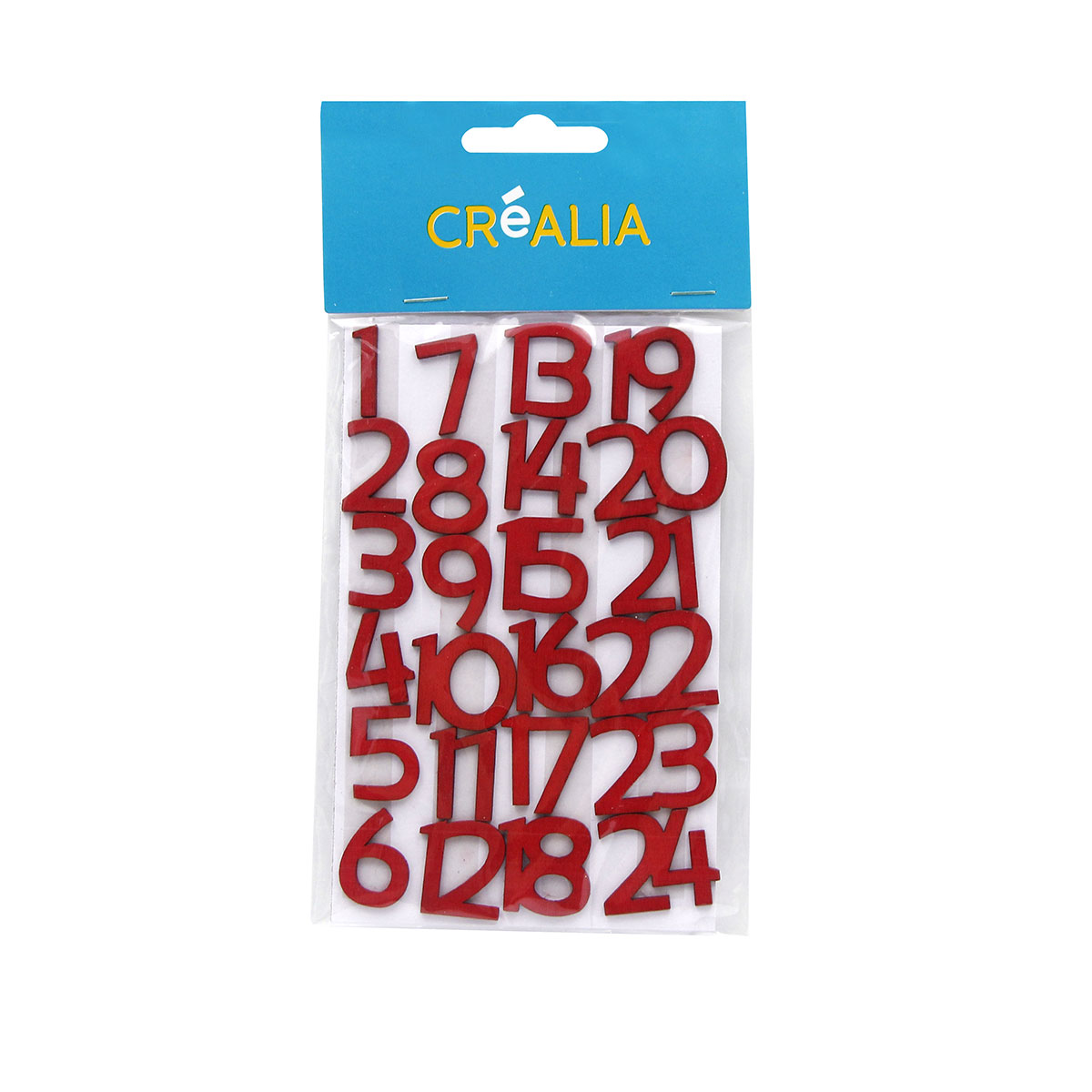 24 chiffres de l'Avent - Bois rouge