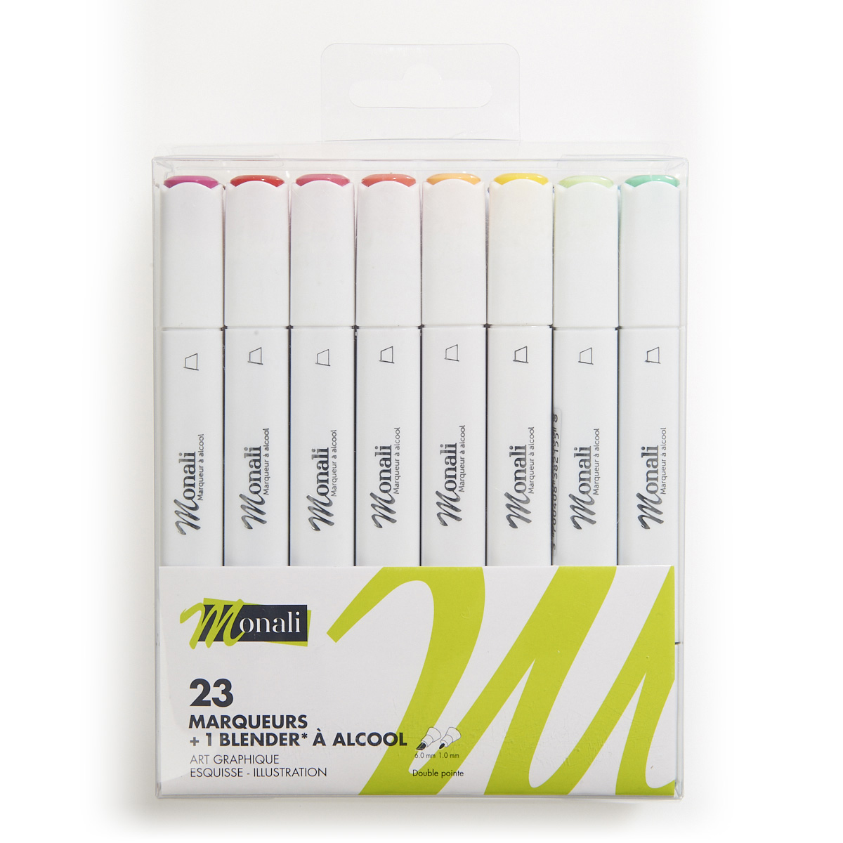 24 marqueurs classiques - Monali