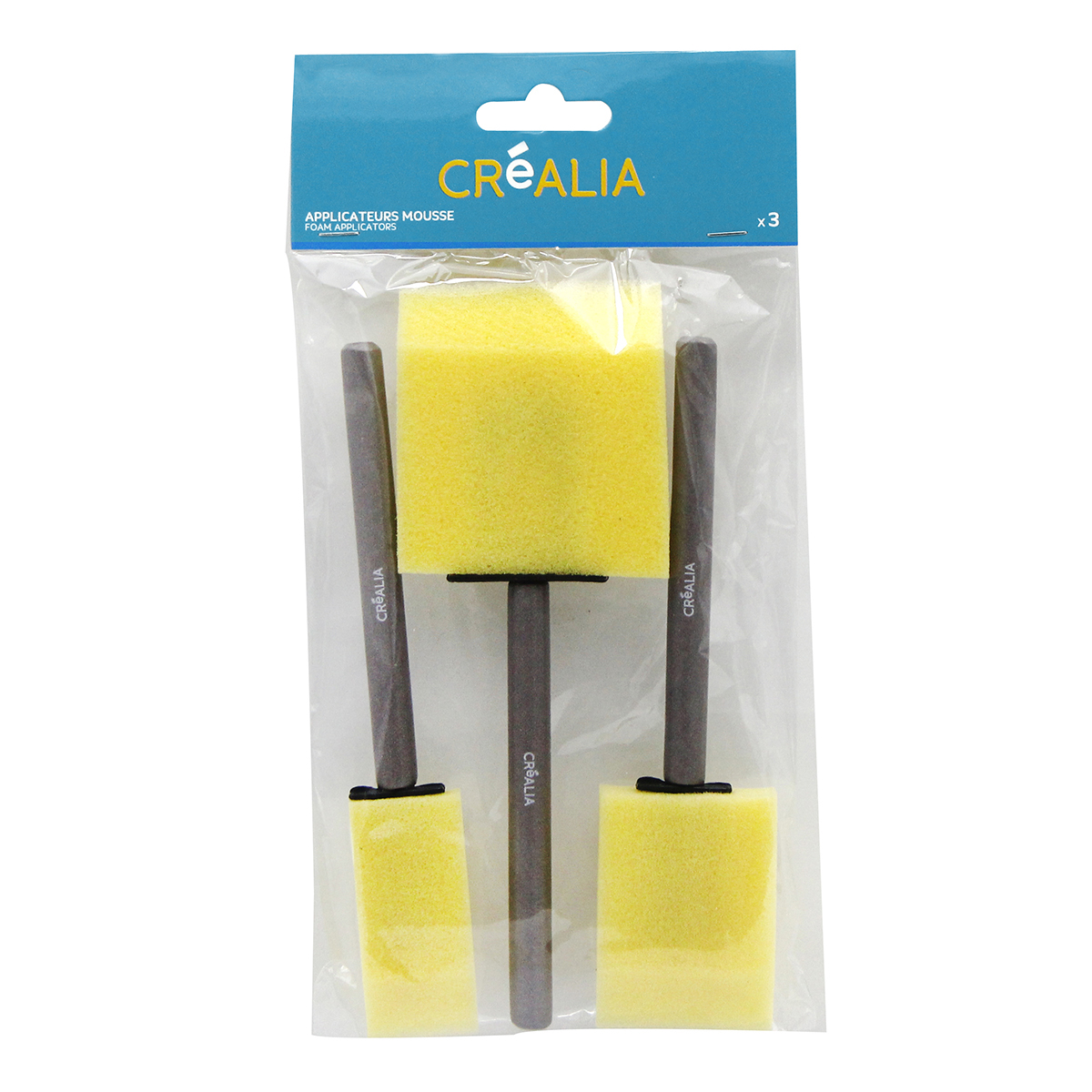 3 applicateurs en mousse - Créalia