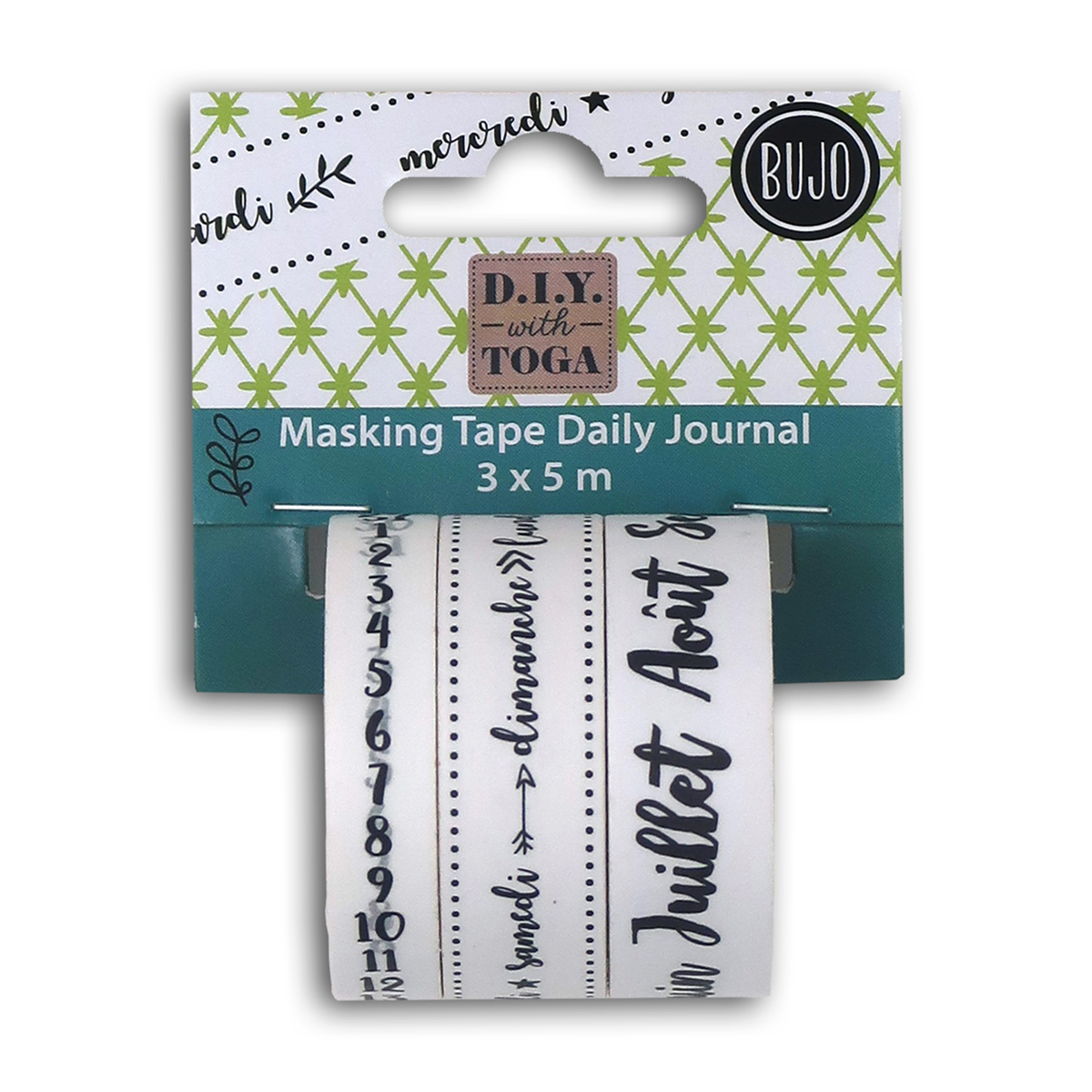 Set 3 masking tape - 5 m