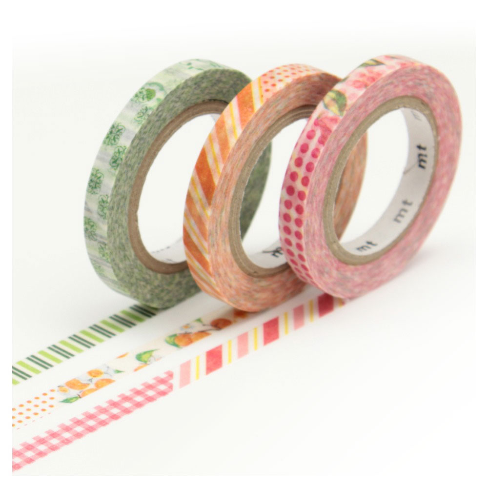 3 Masking tape - Déco tapisserie - 6mm x 10 m
