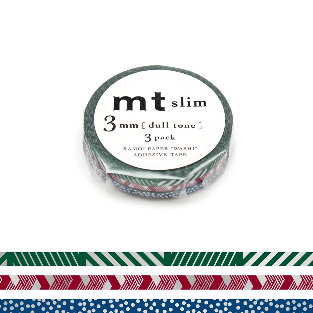 3 Masking tape - Lignes et pois - 3mm x 10 m