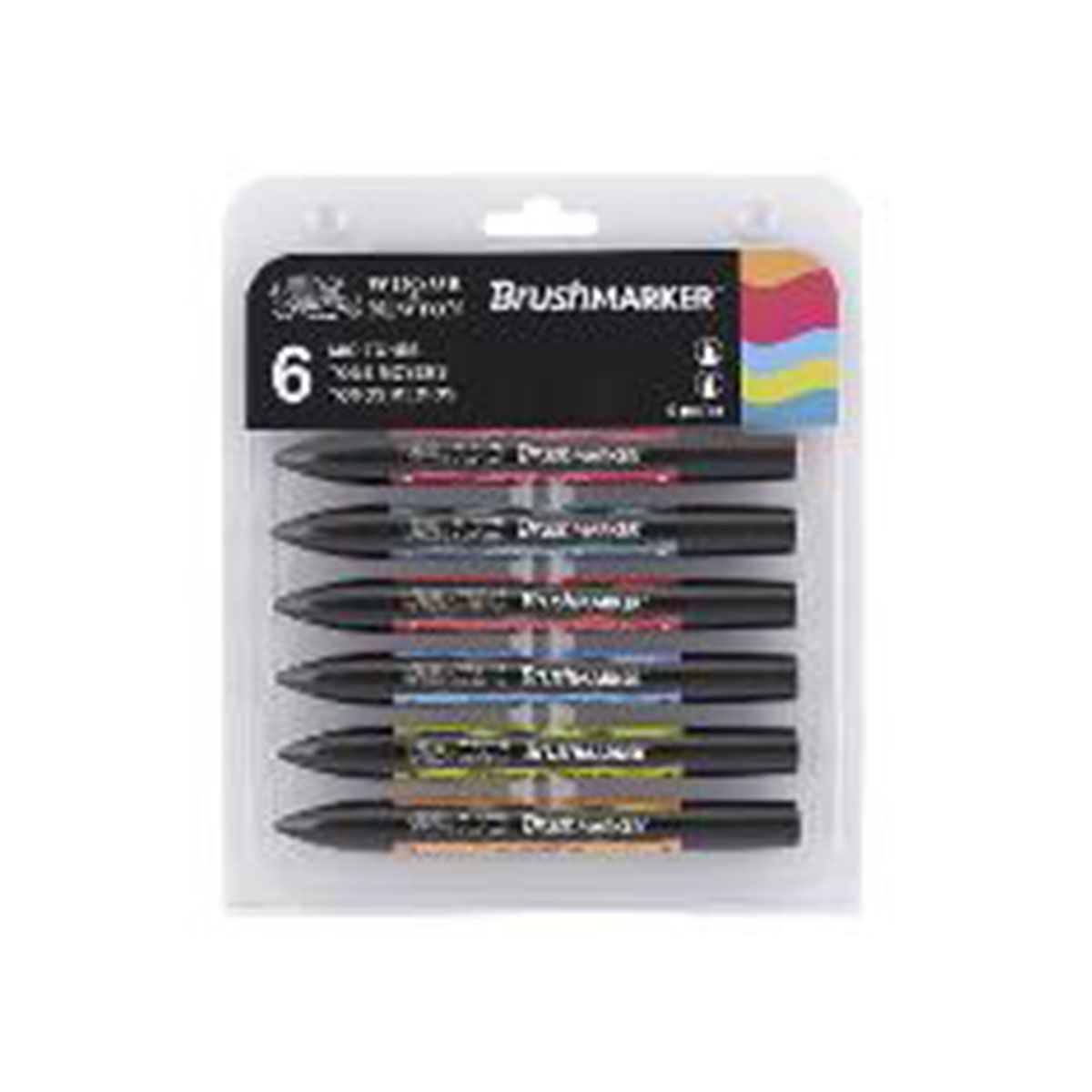 Set 6 BrushMarker - Tons moyens
