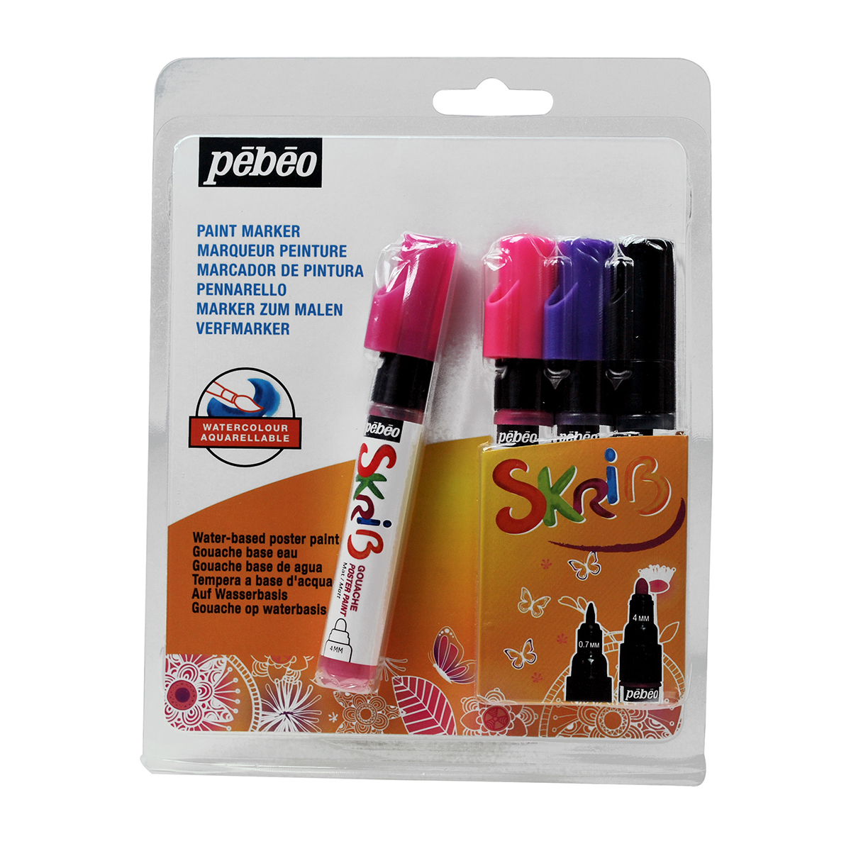 SET PAINT MARKER GOUACHE PRINCESSE