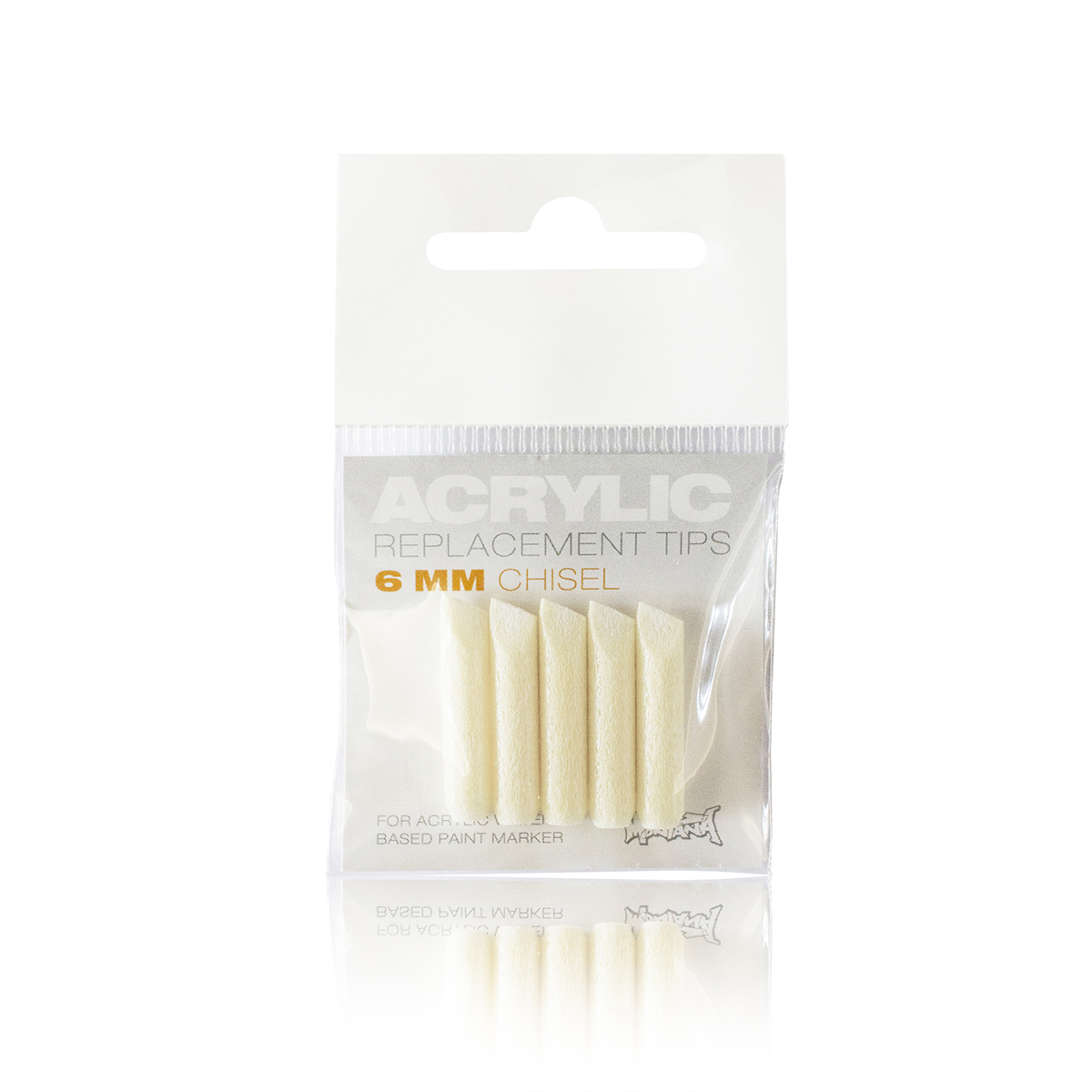 5 pointes Fines 6 mm biseautées pour Marker Acrylic - Montana