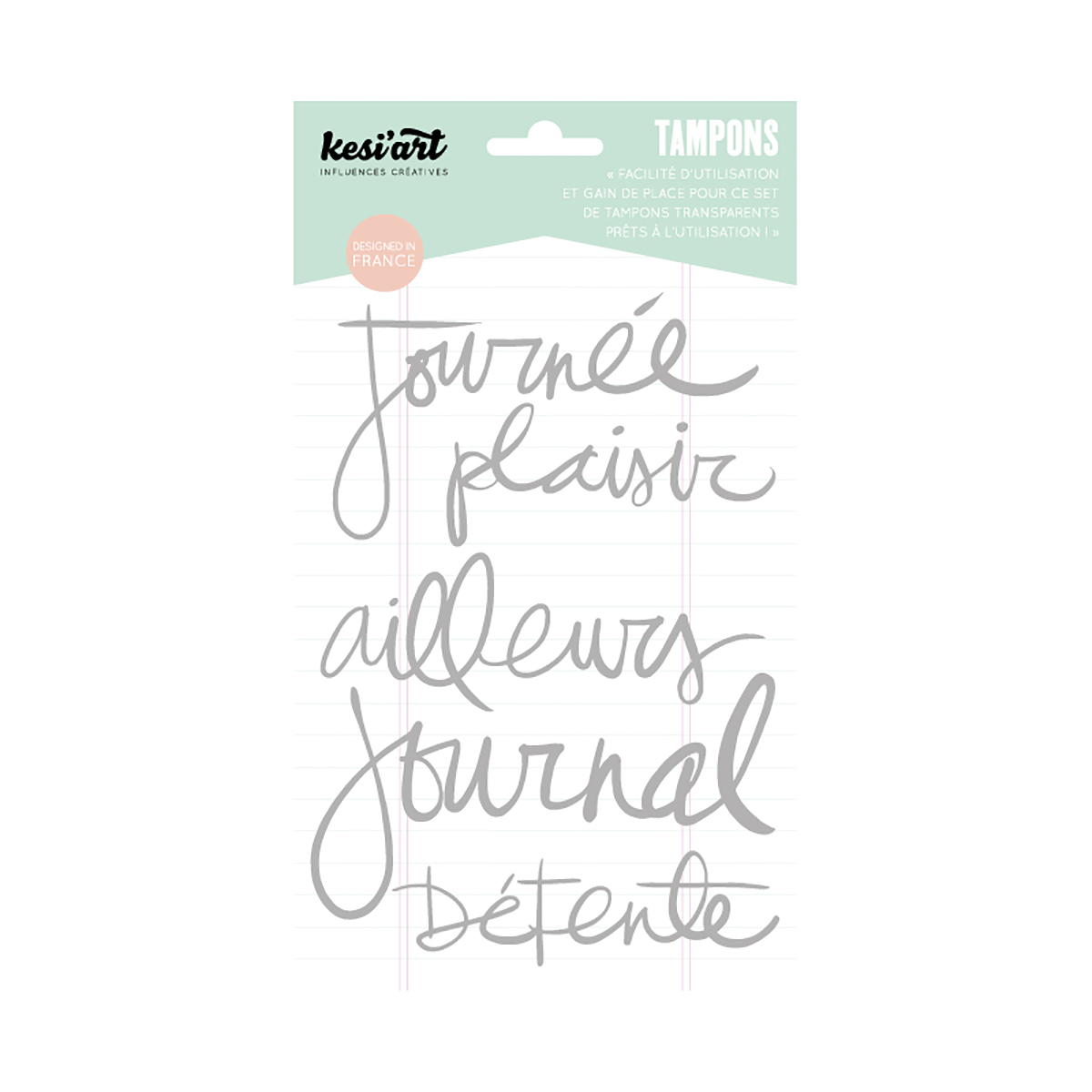 Set de tampons transparents - Ailleurs - 12x18 cm