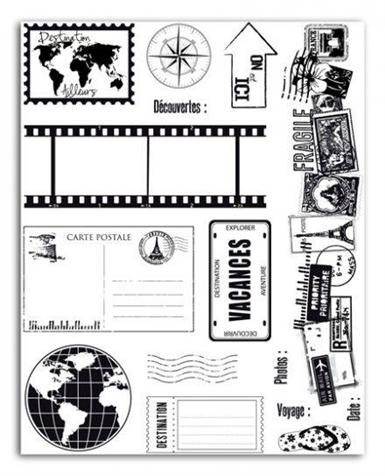 Set tampons Crystal'® «Destination Vacances»