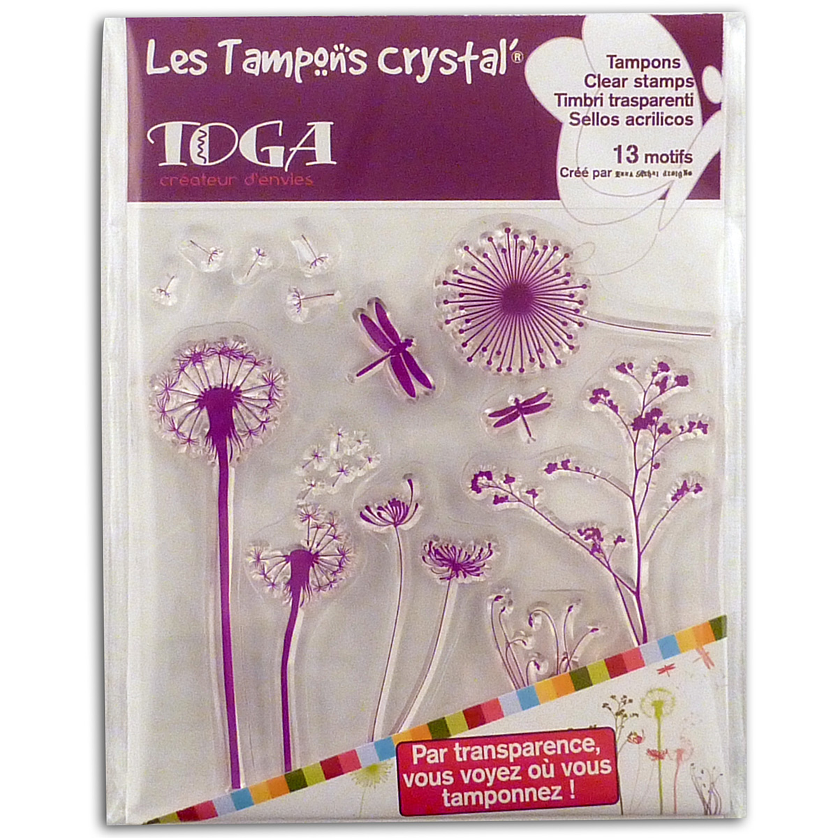 Tampons Crystal'® - Graminés scrapbooking