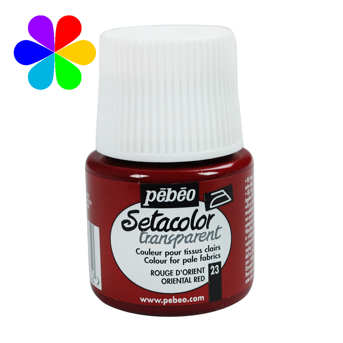 SETACOLOR CLAIR 45ML ROUGE OR SETACOLOR TRANSP 45ML ROUGE ORIENT