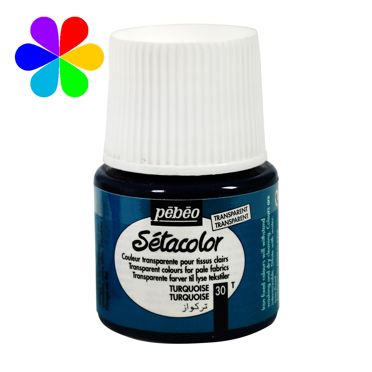 SETACOLOR CLAIR 45ML TURQUOIS SETACOLOR TRANSP 45ML TURQUOISE