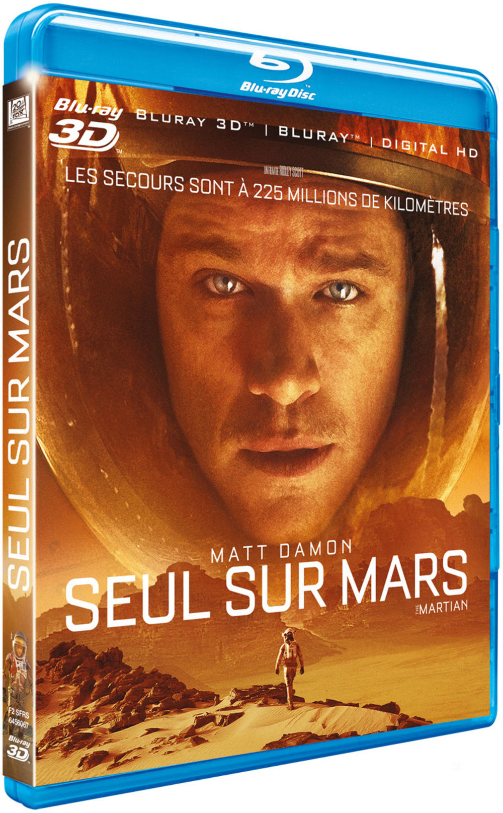 Seul sur Mars - Blu-ray 3D + Blu-ray 2D + Digital HD