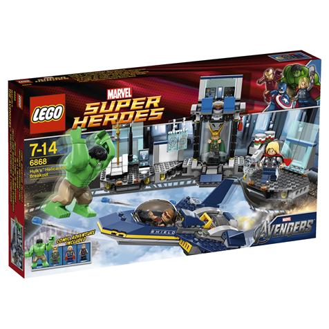 L'évasion en héliporteur de Hulk ™ - LEGO Super Heroes - 6868