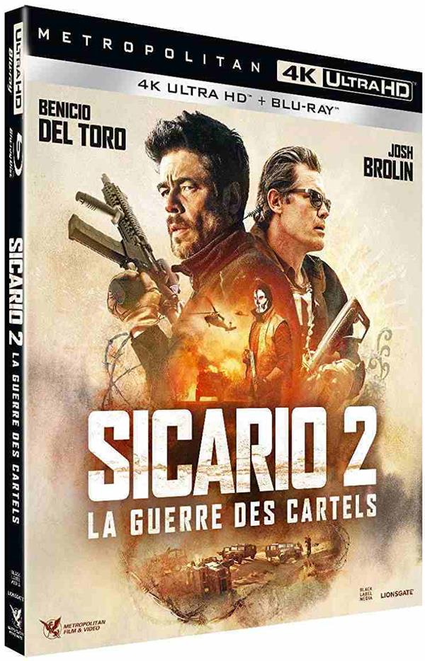 SICARIO : LA GUERRE DES CARTELS - 4K COMBO