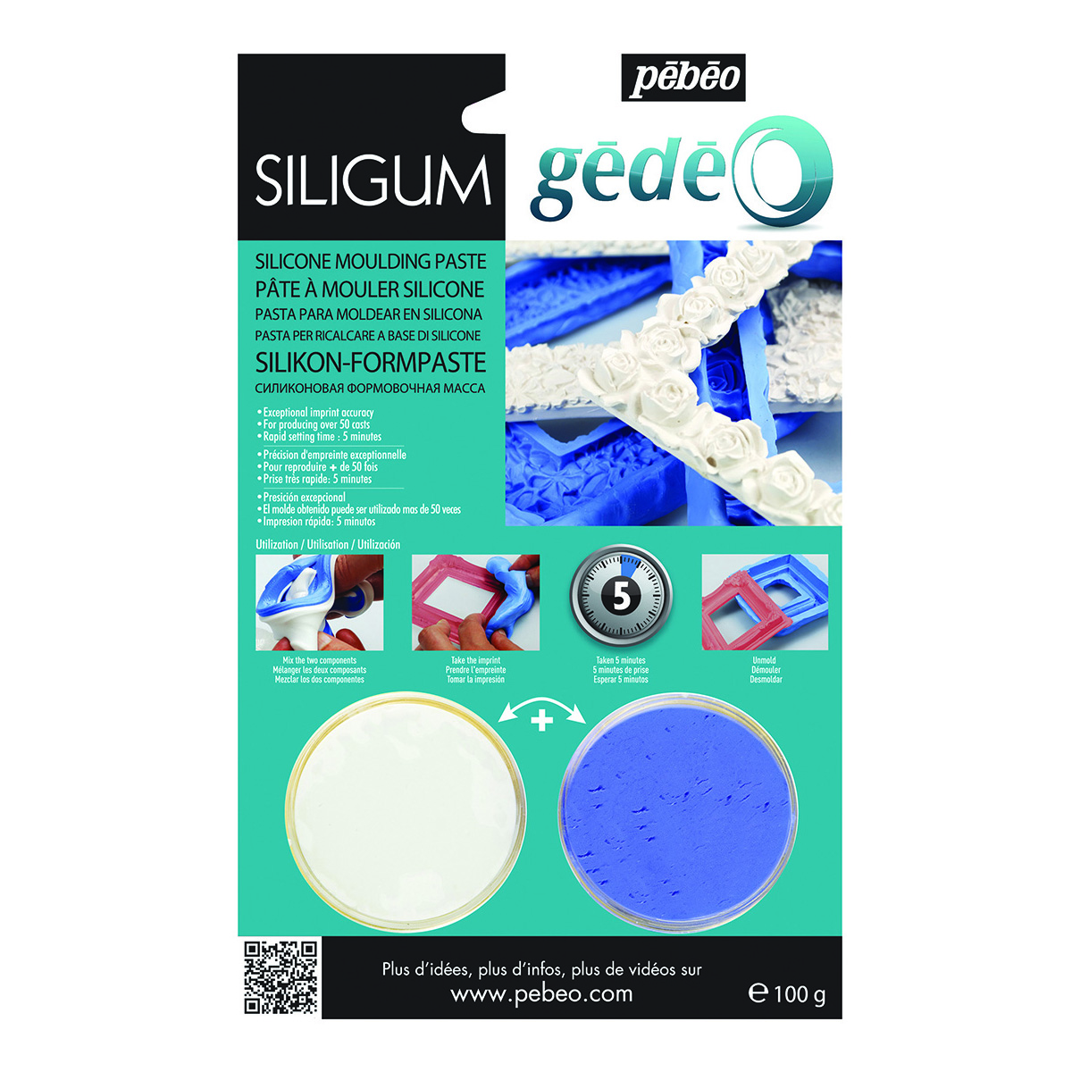SILIGUM 100G SILIGUM 100G PATE A MOULER