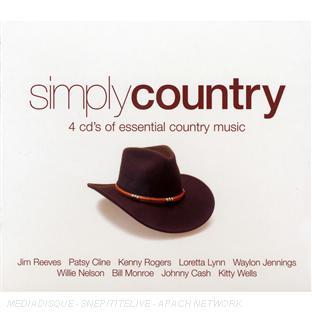 Coffret 4 CD - Simply Country