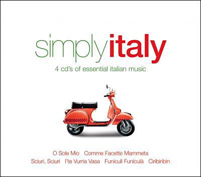 Coffret 4 CD - Simply Italy