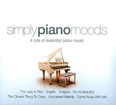 Coffret 4 CD - Simply Piano Moods