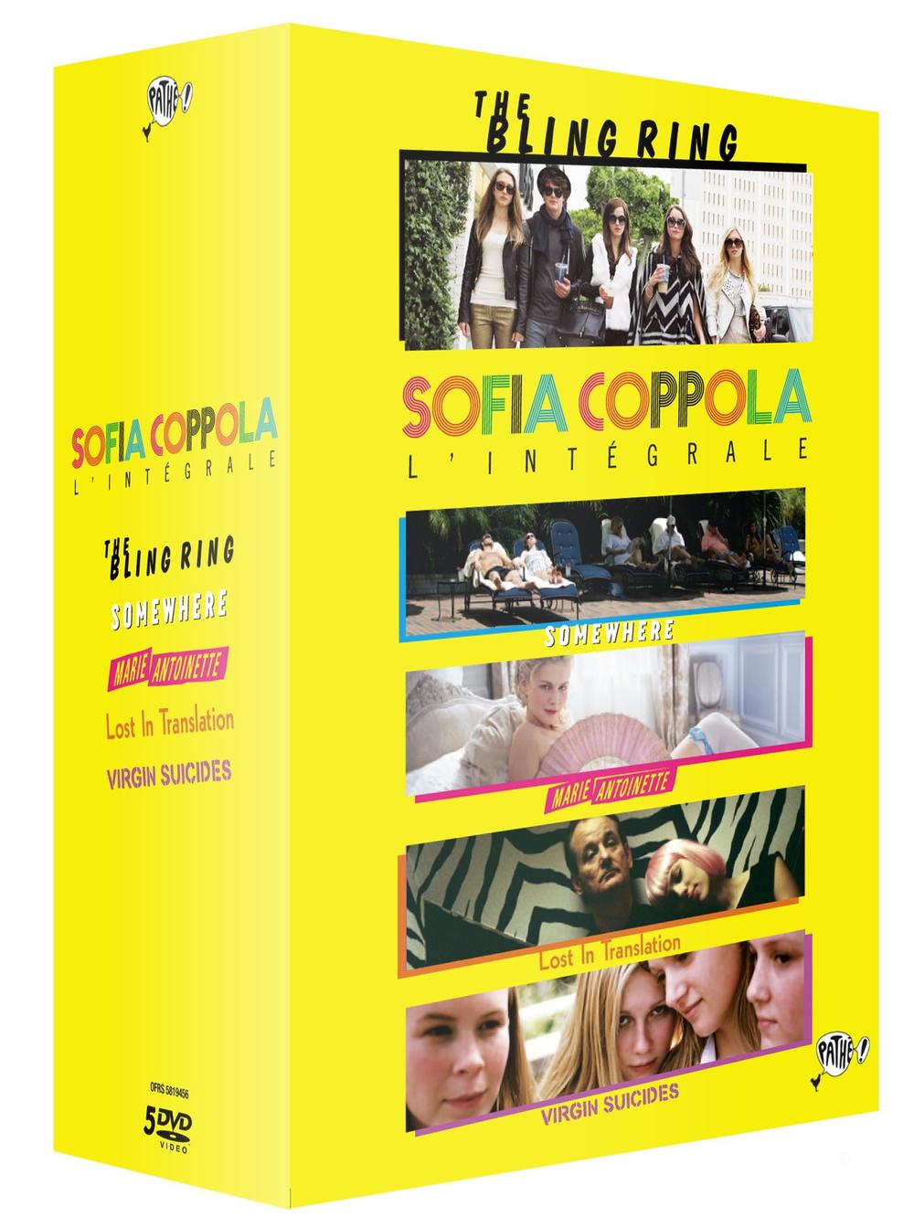 Coffret Sofia Coppola - DVD - 5 Films