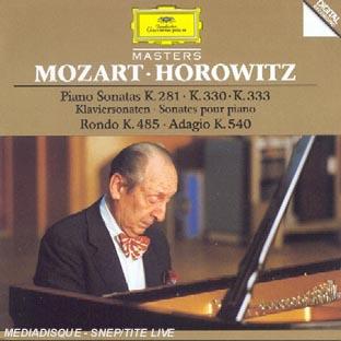 SONATES POUR PIANO K281, K330, K333 - RONDO K485 - ADAGIO K540