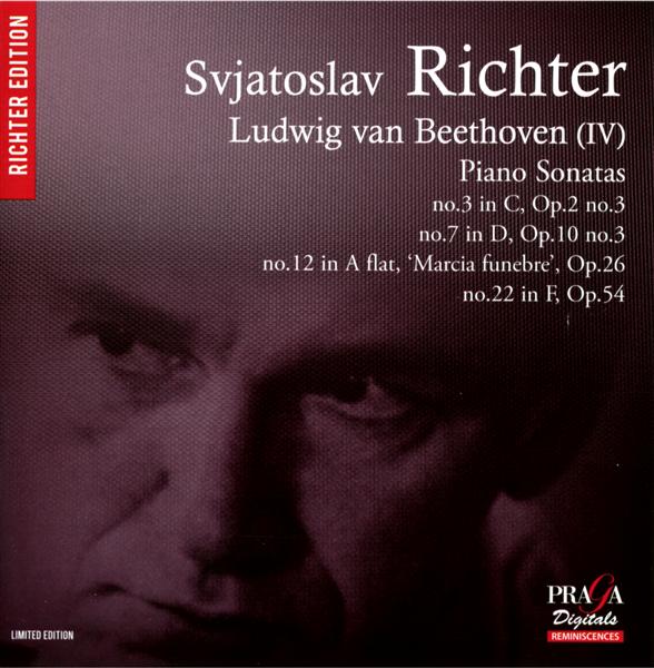 SONATES POUR PIANO N° 3, 7, 12 MARCHE FUNEBRE & 22