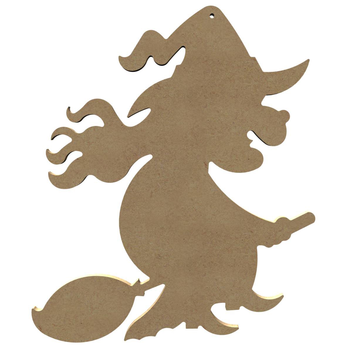 Support médium - Sorcière Volante - 26 cm