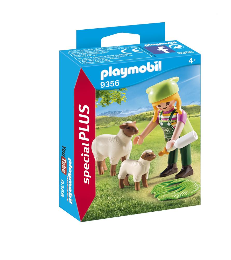 Fermière avec moutons - Playmobil® - Country - 9356