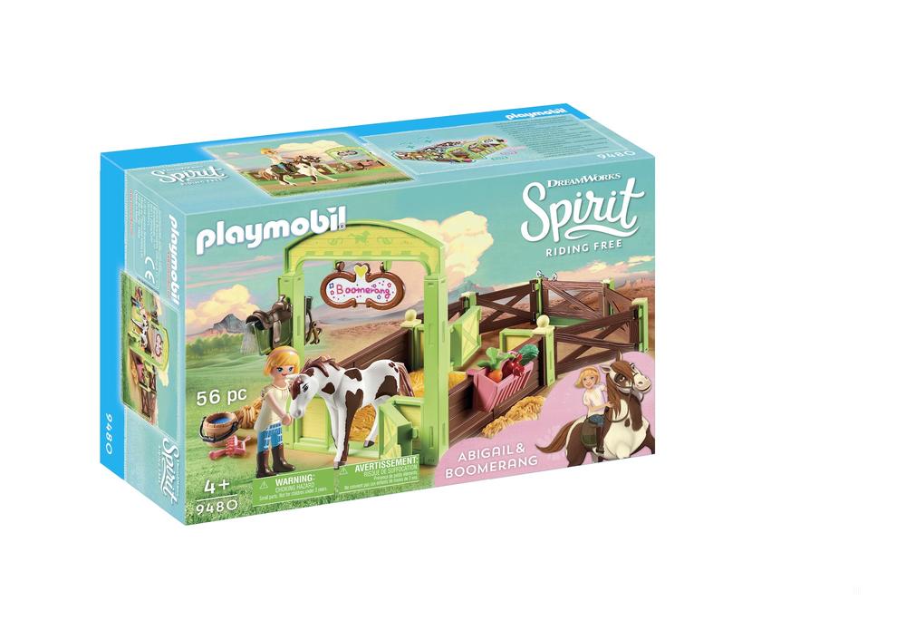 Abigaëlle et boomerang avec box - Playmobil® - Spirit - 9480