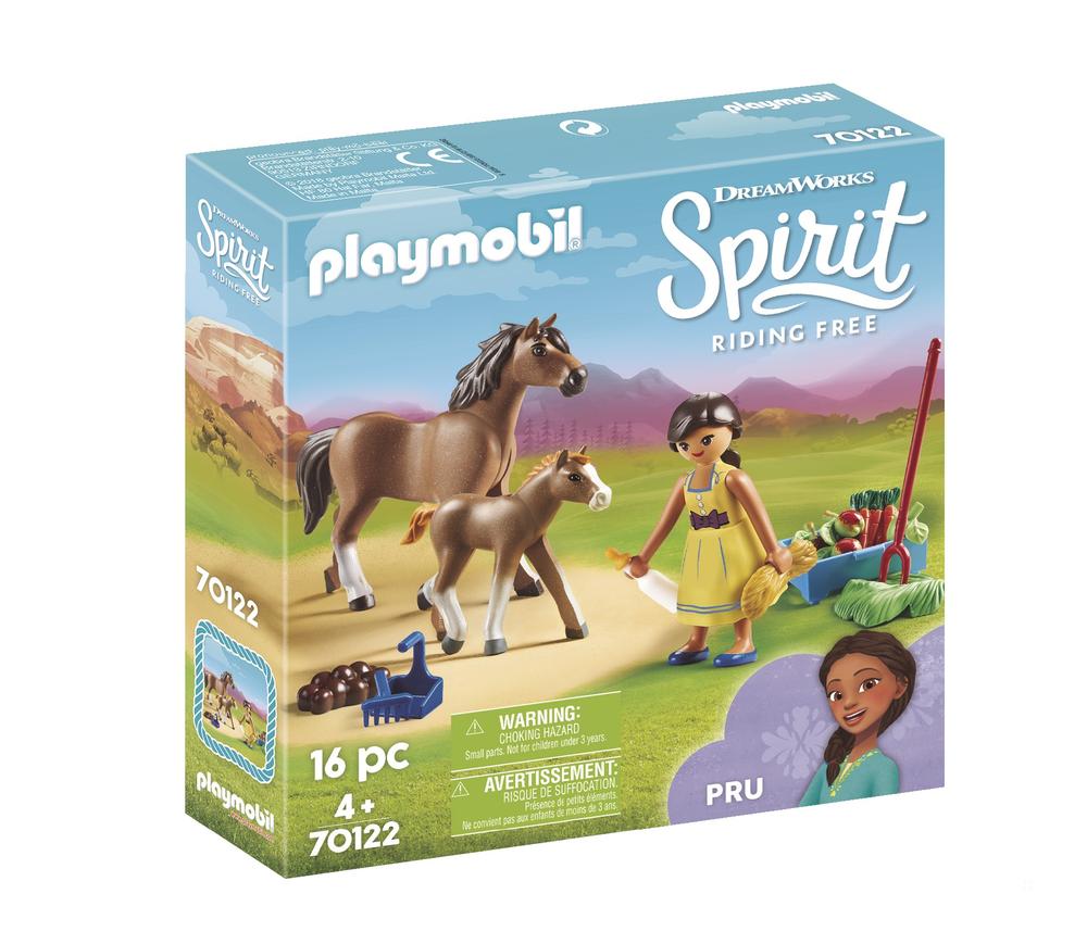 Apo avec cheval et poulain - Playmobil® - Spirit - 70122