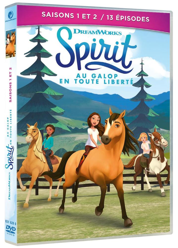 Coffret spirit : Au Galop en toute Liberté - Saison 1 &2